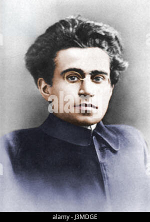 Gramsci colorizzato foto Foto Stock