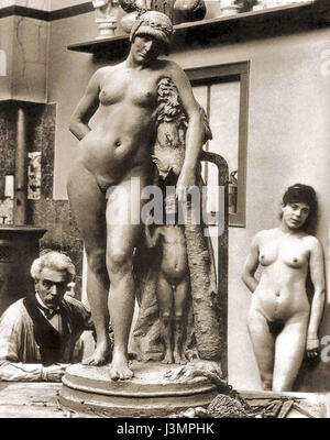 Atelier di Gerome Foto Stock