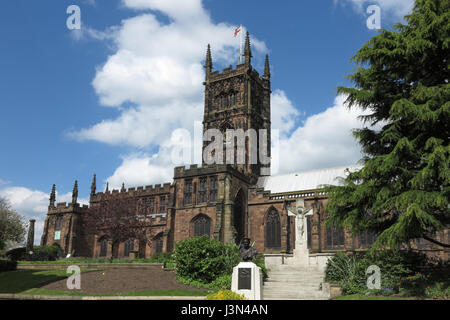 San Pietro Chiesa Collegiata, Wolverhampton Foto Stock