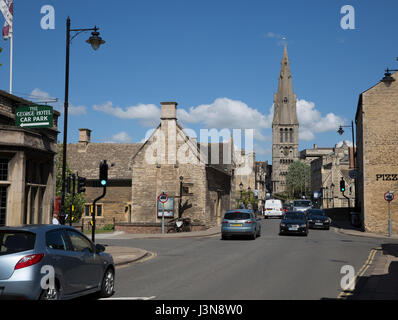 Il George di Stamford Hotel a Stamford Lincolnshire Foto Stock