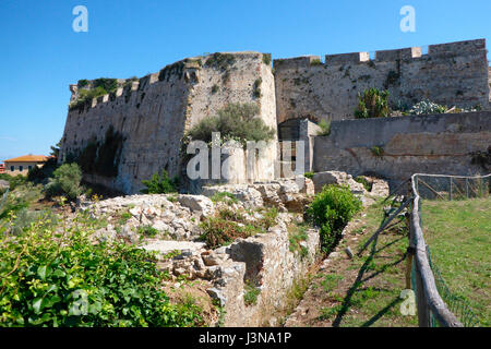 Il Forte Falcone, Portoferraio, Isola d'Elba, Toscana, Italia, Europa Foto Stock