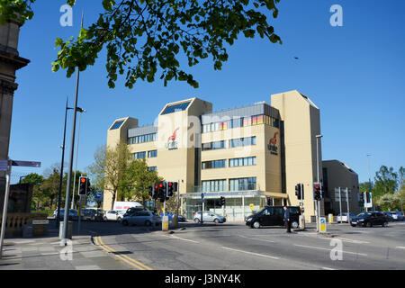 Jack Jones House, unite i sindacati ufficio regionale su Churchill Way, Liverpool City Centre. Foto Stock