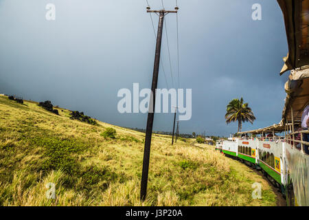 St Kitts & Nevis scenic railway Foto Stock