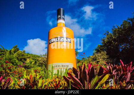 St Kitts & Nevis porta ingresso gateway Foto Stock