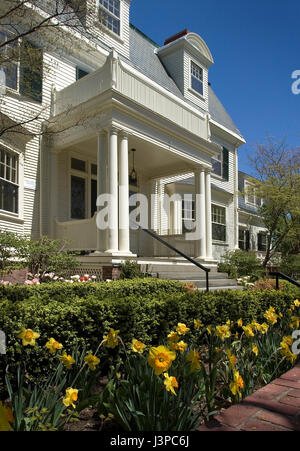 Scena di strada - Providence, Rhode Island, STATI UNITI D'AMERICA Foto Stock