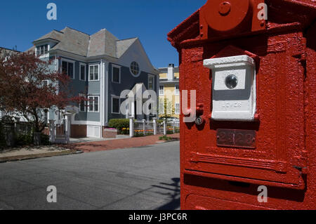 Scena di strada - Providence, Rhode Island, STATI UNITI D'AMERICA Foto Stock