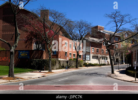 La Rhode Island School of Design campus di Providence, Rhode Island, STATI UNITI D'AMERICA Foto Stock