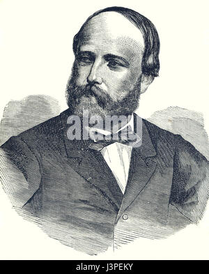 Henri di Artois, Conte di Chambord (1820-1883) del xix secolo. Petit fils de France. Foto Stock