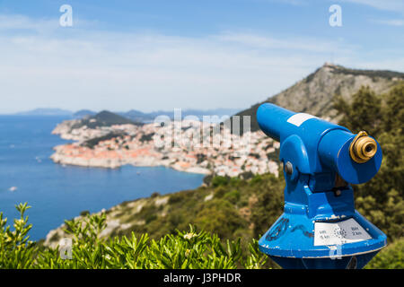 Allontanarsi dal trambusto di Dubrovnik a Orsula Park. Foto Stock