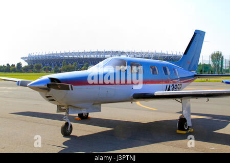 Piper PA-46 Malibu a Chofu Airport Tokyo Giappone Foto Stock