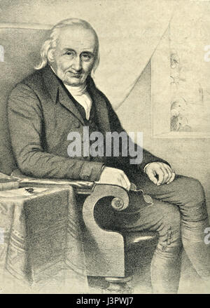 William Kirby (1759-1850) è stato un naturalista ed entomologo inglese. È noto soprattutto per i suoi contributi allo studio degli insetti, in particolare per il suo lavoro sulla vita e le abitudini di varie specie in Nord America. Foto Stock
