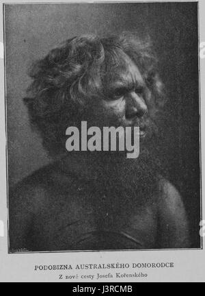 Australiani indigeni 1901 Korensky Foto Stock