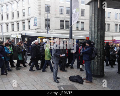 Je Suis Charlie, Liverpool 11 Jan 2015 (37) Foto Stock