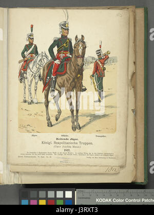 Questo riferimento storico riguarda il Regno delle due Sicilie, un regno dell'Italia meridionale all'inizio del XIX secolo, in particolare tra il 1810 e il 1812, periodo segnato da significativi cambiamenti politici e sociali. Foto Stock