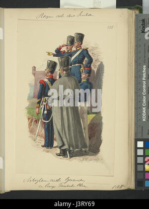 Mappa intitolata "Italia. Regno delle due Sicilie, 1815 (parte 9)', proveniente dalla collezione della New York Public Library, raffigurante i confini territoriali e le regioni del Regno delle due Sicilie durante quell'anno. Foto Stock