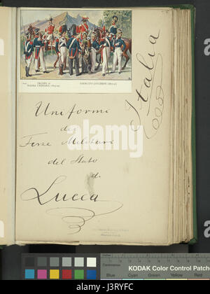 L'Italia. Lucca, 1815 1850 (NYPL B14896507 1609701) Foto Stock