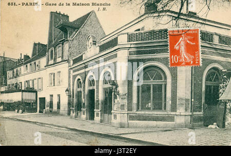 JH 651 Paris Gare de La Maison Blanche Foto Stock