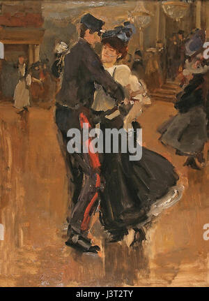 Isaac israels dancing al Moulin de la Galette Foto Stock