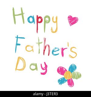 Felice Festa del Papà Illustrazione Vettoriale