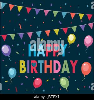 Buon Compleanno Illustrazione Vettoriale