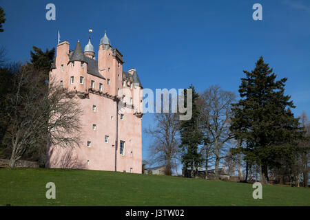 Castello di Craigievar in Aberdeenshire, Scozia Foto Stock