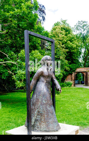 Denkmal für Katharina von Bora, Ehefrau von Martin Luther; memorial per Katharina von Bora, moglie di Martin Lutero Foto Stock