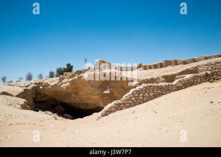 Città perduta di Ubar, Dhofar Governatorato, Oman Foto Stock