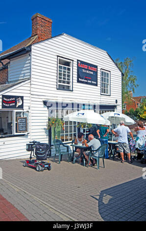 Burnham on Crouch, Essex, cabina di latteria sala da tè Foto Stock