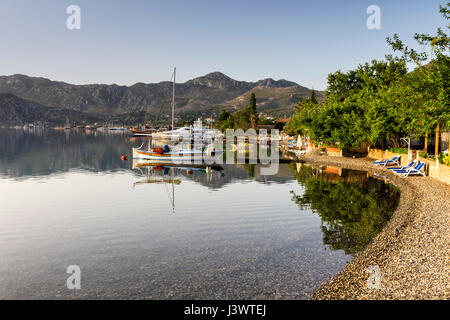 Località balneare di Selimiye. Selimiye è un villaggio nel distretto di Marmaris, Provincia di Mugla, Turchia. Foto Stock