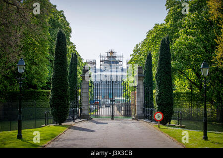 Ristrutturazione di Palazzo Huis ten Bosch, futura residenza del Re Willem-Alexander e Regina Maxima a L'Aia, 4 maggio 2017. Foto: Patrick van Katwijk PAESI BASSI OUT point de vue fuori - nessun filo SERVICE - foto: Patrick van Katwijk/Olandese Photo Press/dpa Foto Stock