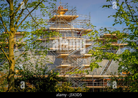 Ristrutturazione di Palazzo Huis ten Bosch, futura residenza del Re Willem-Alexander e Regina Maxima a L'Aia, 4 maggio 2017. Foto: Patrick van Katwijk PAESI BASSI OUT point de vue fuori - nessun filo SERVICE - foto: Patrick van Katwijk/Olandese Photo Press/dpa Foto Stock