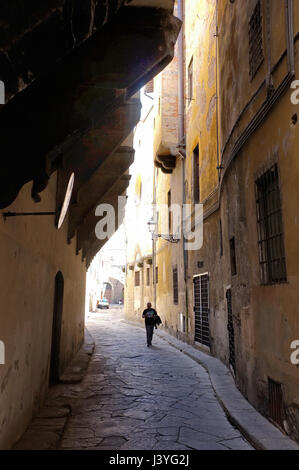Figura unica a Firenze Foto Stock