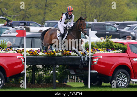 Lauren Kieffer Cross Country Badminton 060517 Foto Stock