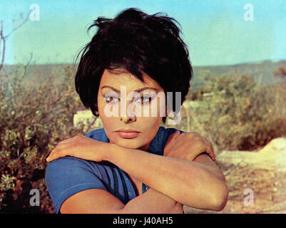 Judith, USA/Großbritannien/Israele 1965, Regie: Daniel Mann, Darsteller: Sophia Loren Foto Stock