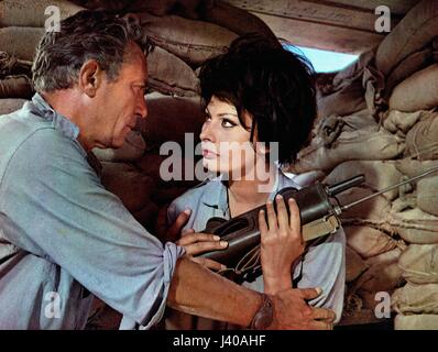 Judith, USA/Großbritannien/Israele 1965, Regie: Daniel Mann, Darsteller: Peter Finch, Sophia Loren Foto Stock