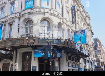 Il Grade ii Listed Gielgud Theatre da W. G. R. Sprague (1906), Shaftesbury Avenue, Londra, Inghilterra Foto Stock