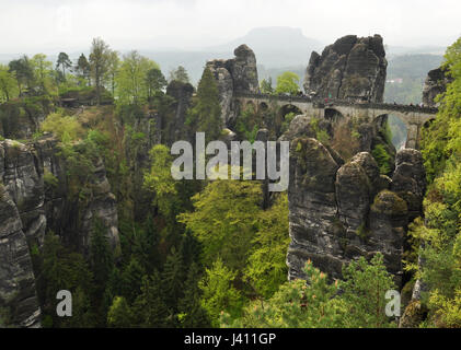 Svizzera sassone natioanl vista parco Foto Stock