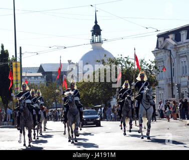 Il 3 luglio 2015 i resti di Eusébio-leggendario calciatore sono stati spostati al Pantheon Nazionale, in cui importanti personalità portoghese sono sepolti Foto Stock