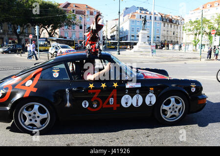 Il 3 luglio 2015 i resti di Eusébio-leggendario calciatore sono stati spostati al Pantheon Nazionale, in cui importanti personalità portoghese sono sepolti Foto Stock