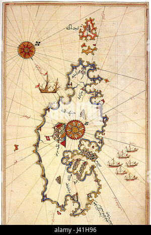 Malta da Piri Reis Foto Stock