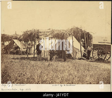 Maryland, Germantown. La sede centrale della Commissione Cristiana nel campo. NARA 533327 Foto Stock