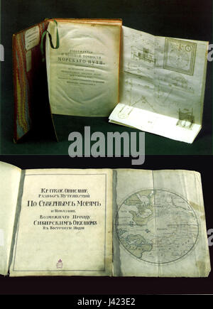 Mikhail Lomonosov, un polimatematico russo, diede un contributo significativo al campo della navigazione con le sue ricerche e invenzioni, che erano essenziali per i progressi nella tecnologia marittima. Foto Stock