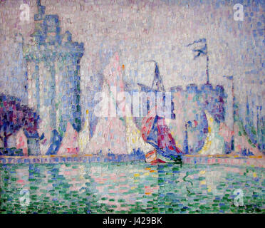 Le port de la Rochelle Signac Nancy Foto Stock