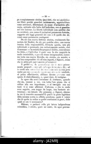 Messedaglia la statistica e i suoi metodi 33 Foto Stock