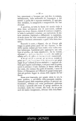 "La statistica e i suoi metodi" di Messedaglia si concentra sulla teoria e sui metodi della statistica. Fornisce una panoramica completa dei principi statistici e delle loro applicazioni in vari settori. Foto Stock