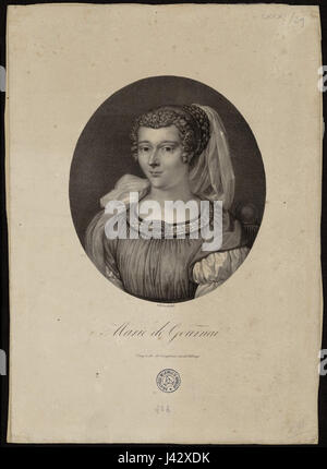 Marie de Gournay 1 Foto Stock