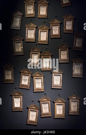 Decreti educativa, facendo di Harry Potter, Warner Bros Tour dello studio, Leavesden, Londra Foto Stock