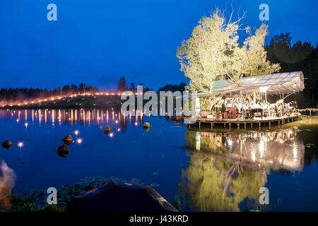 Lago Leigo Music Festival 2016 Foto Stock