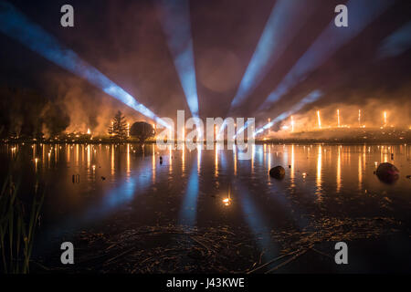 Lago Leigo Music Festival 2016 Foto Stock