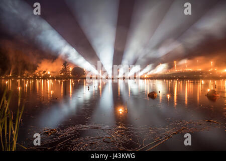 Lago Leigo Music Festival 2016 Foto Stock